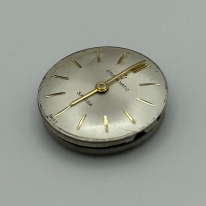 Eterna Matic 1446 Automatic Watch Movement Sahida Ladies Vintage Parts 18.5mm