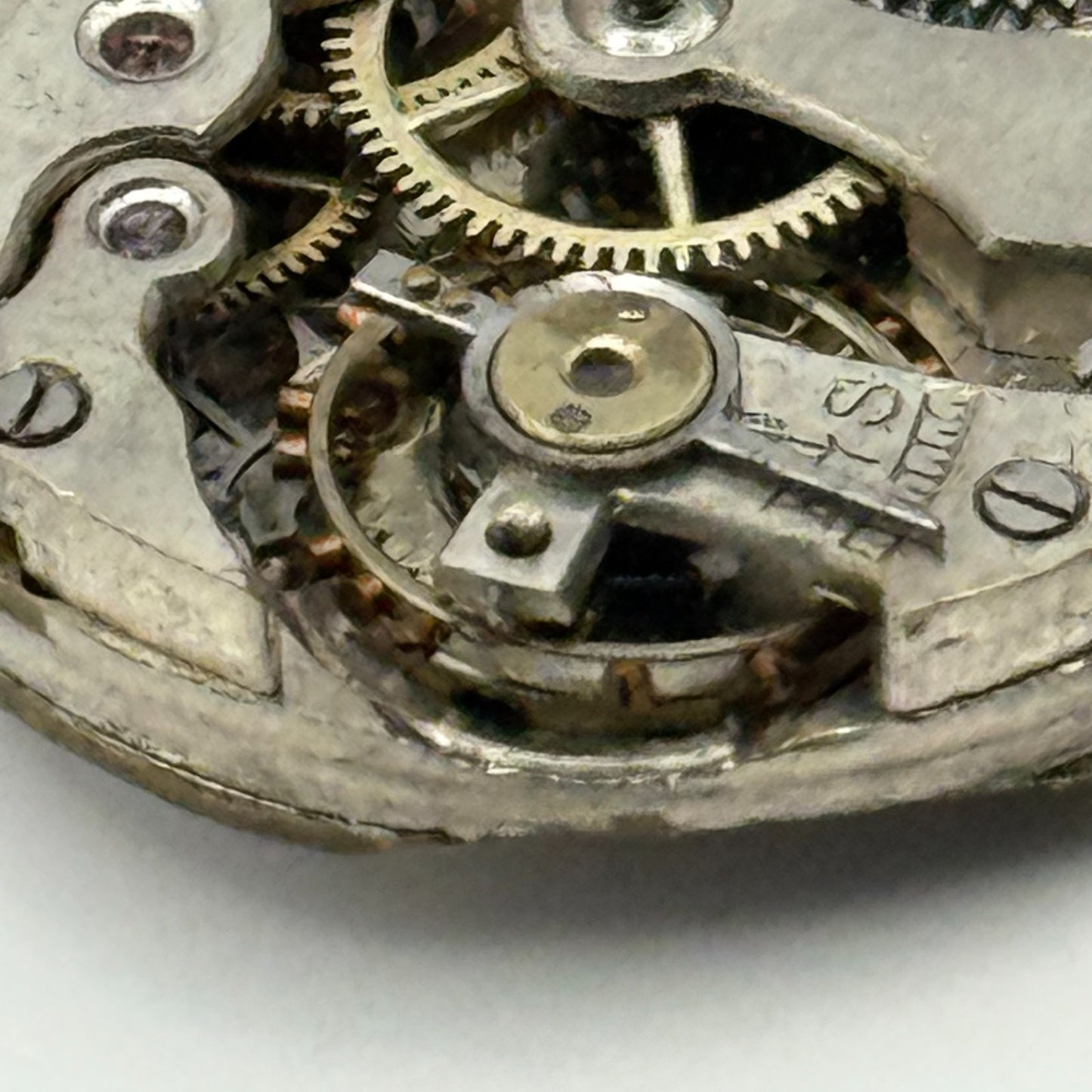 HP Parrenin Watch Movement Manual Wind Vintage Swiss Made Parts Repair 24.8mm