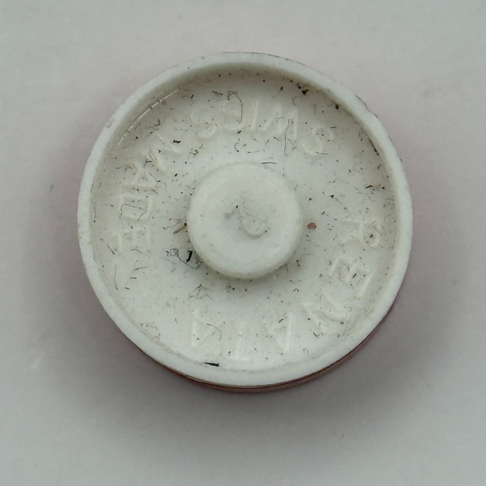 ST 69 Balance Wheel Complete And Spring 6 3/4-8''' 1156 Watch Movement Parts NOS