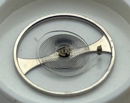 Oris 650, 654 Balance Wheel Complete And Spring 11 1/2''' Watch Movement Parts 