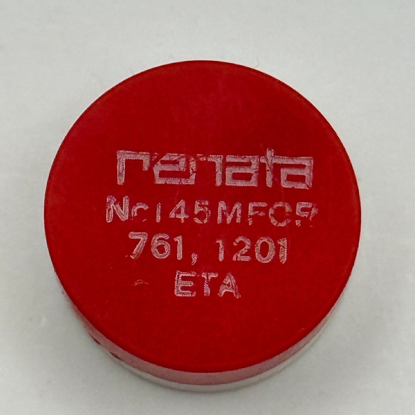 ETA 761 1201 Balance Wheel Complete And Spring 145 M Watch Movement Parts NOS