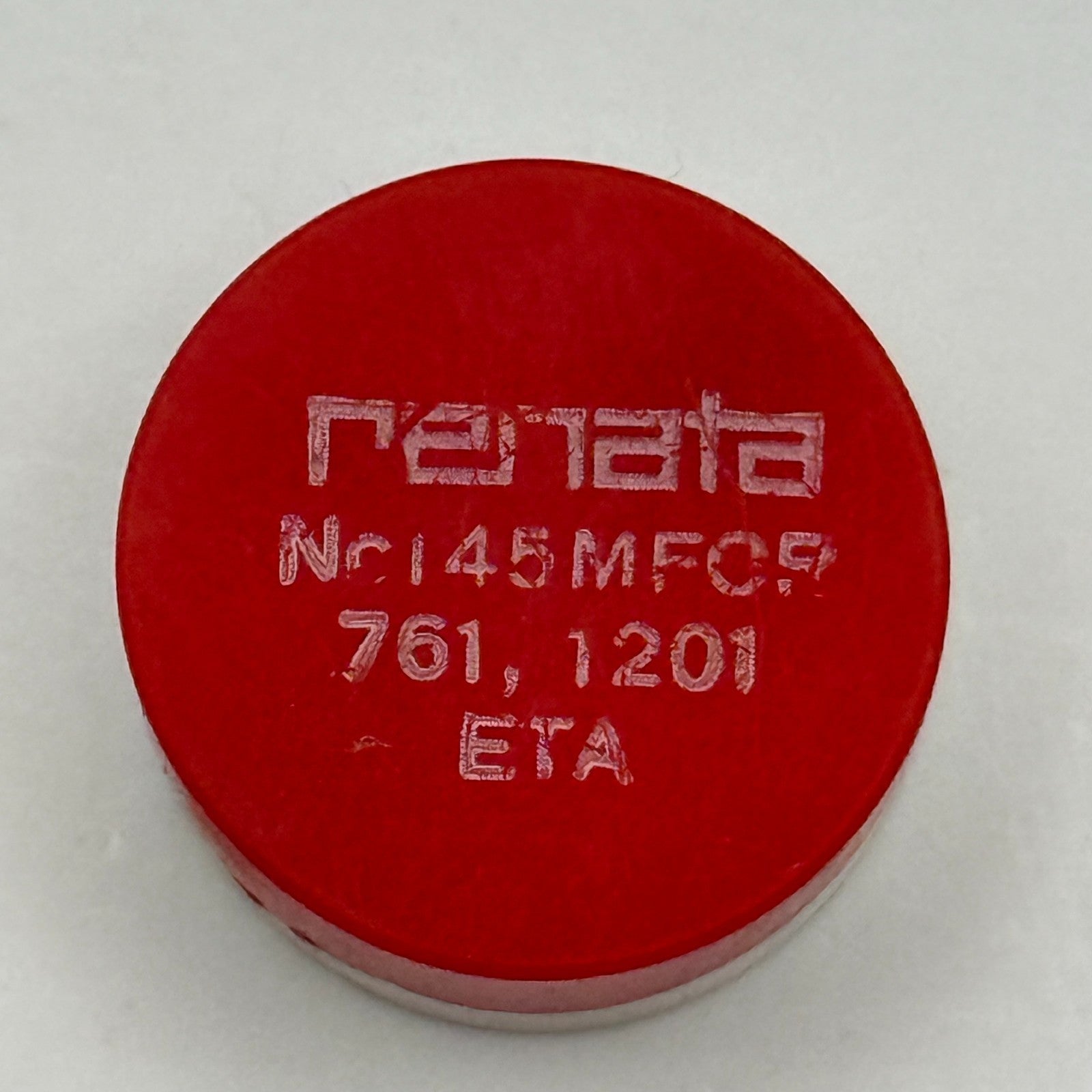 ETA 761 1201 Balance Wheel Complete And Spring 145 M Watch Movement Parts NOS