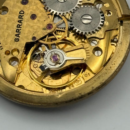 ETA 2801-1 Watch Movement Garrard Manual Wind Vintage Swiss Parts Repair 30.4mm