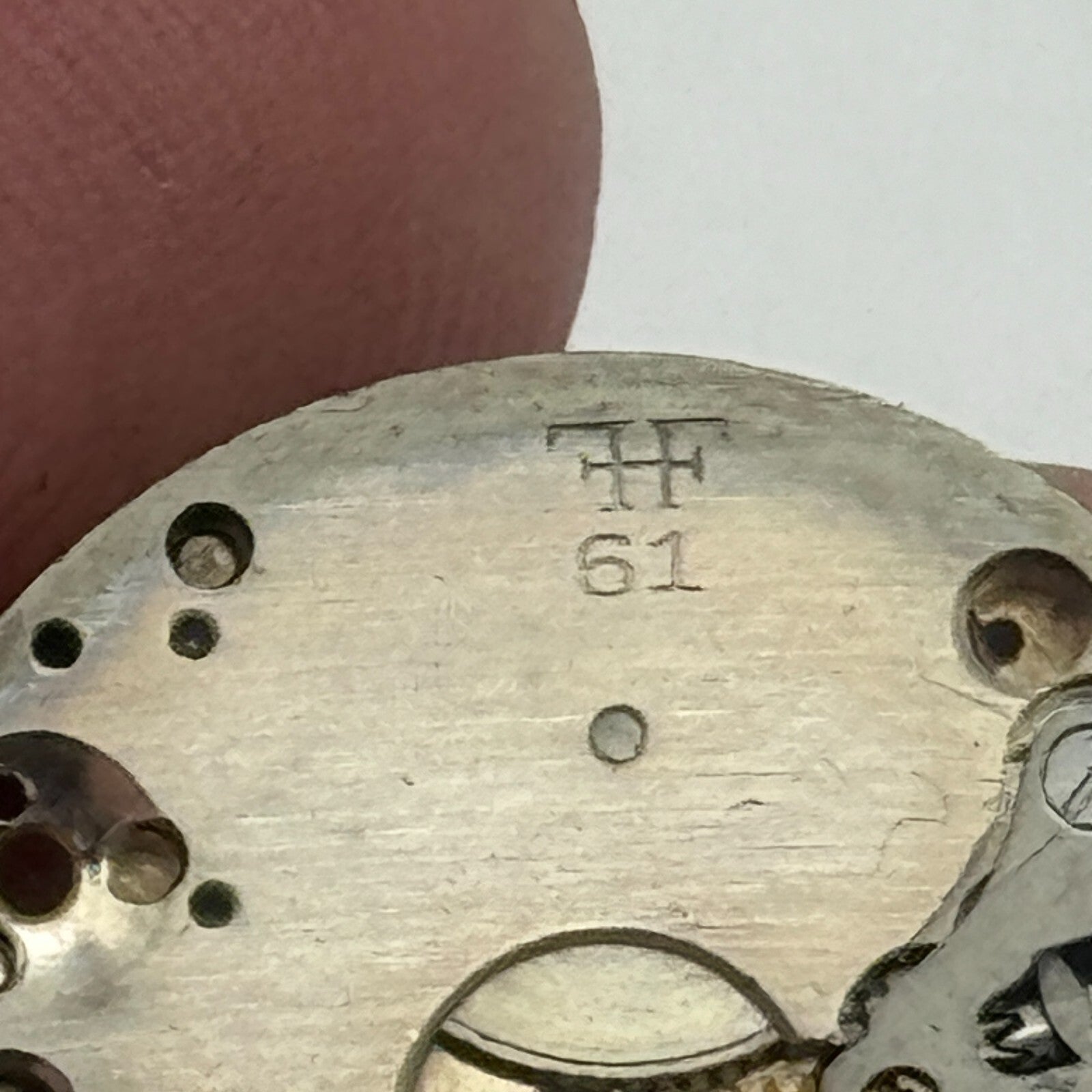 19.7mm FHF 61 Balance Ok Manual Wind Watch Movement Swiss Vintage PARTS SPARES