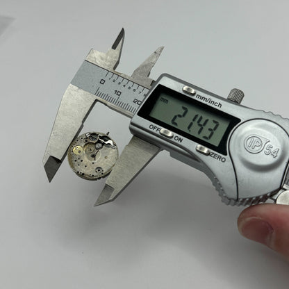 21.4mm Unidentified Interesting 15 Jewels Manual Wind Swiss Watch Movement PART