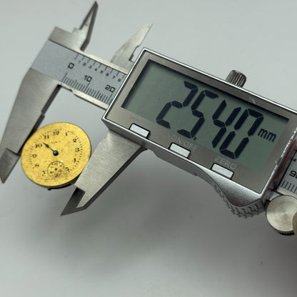 1918 Antique 6/0s Elgin 431 Model 2 American Watch Movement PARTS REPAIR SPARES