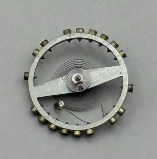 Peseux 220 Balance Wheel Complete And Spring 8¾’’’ 282 M Watch Movement Parts