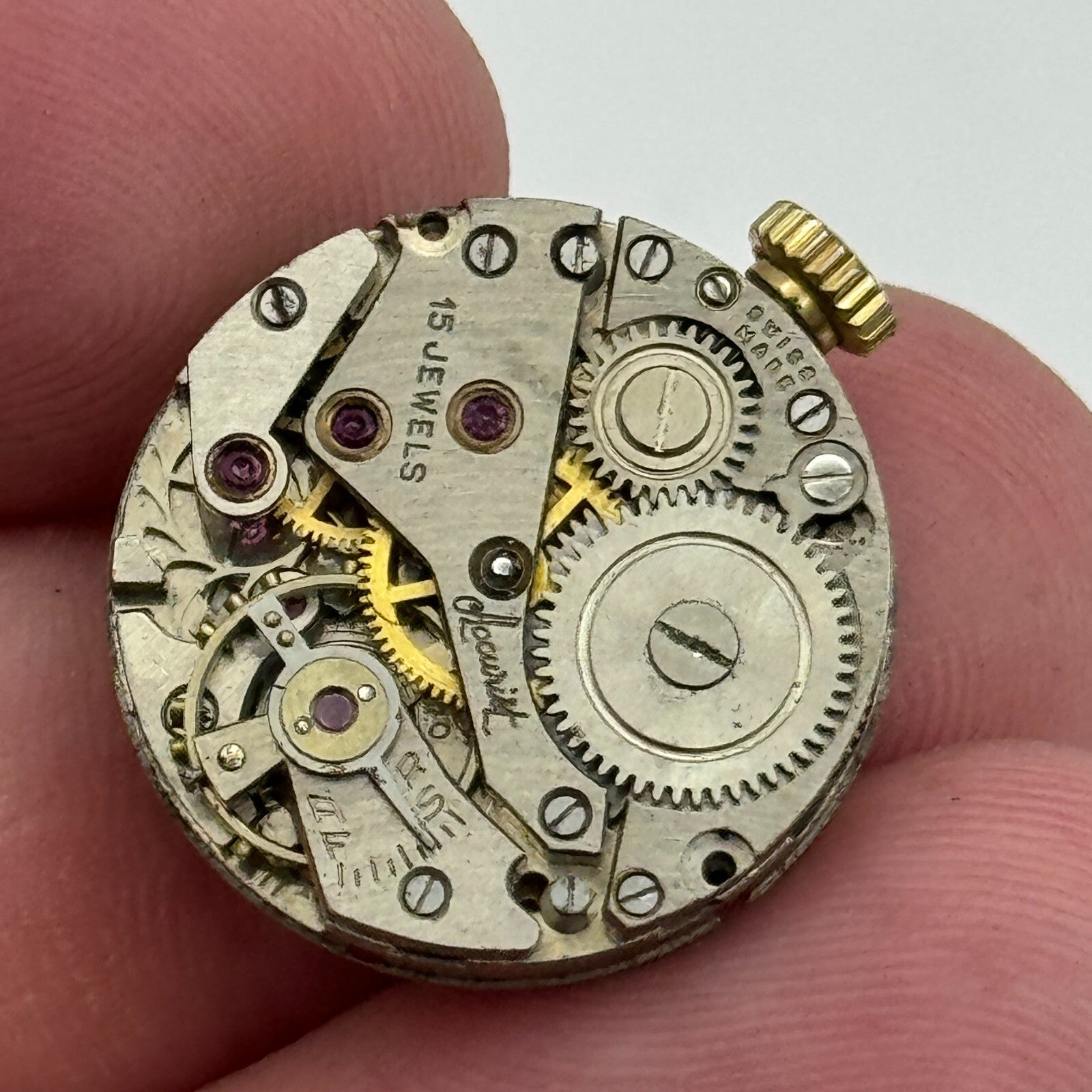 19.7mm Precista AS 970 A Schild Balance Intact Sub Seconds Watch Movement PARTS
