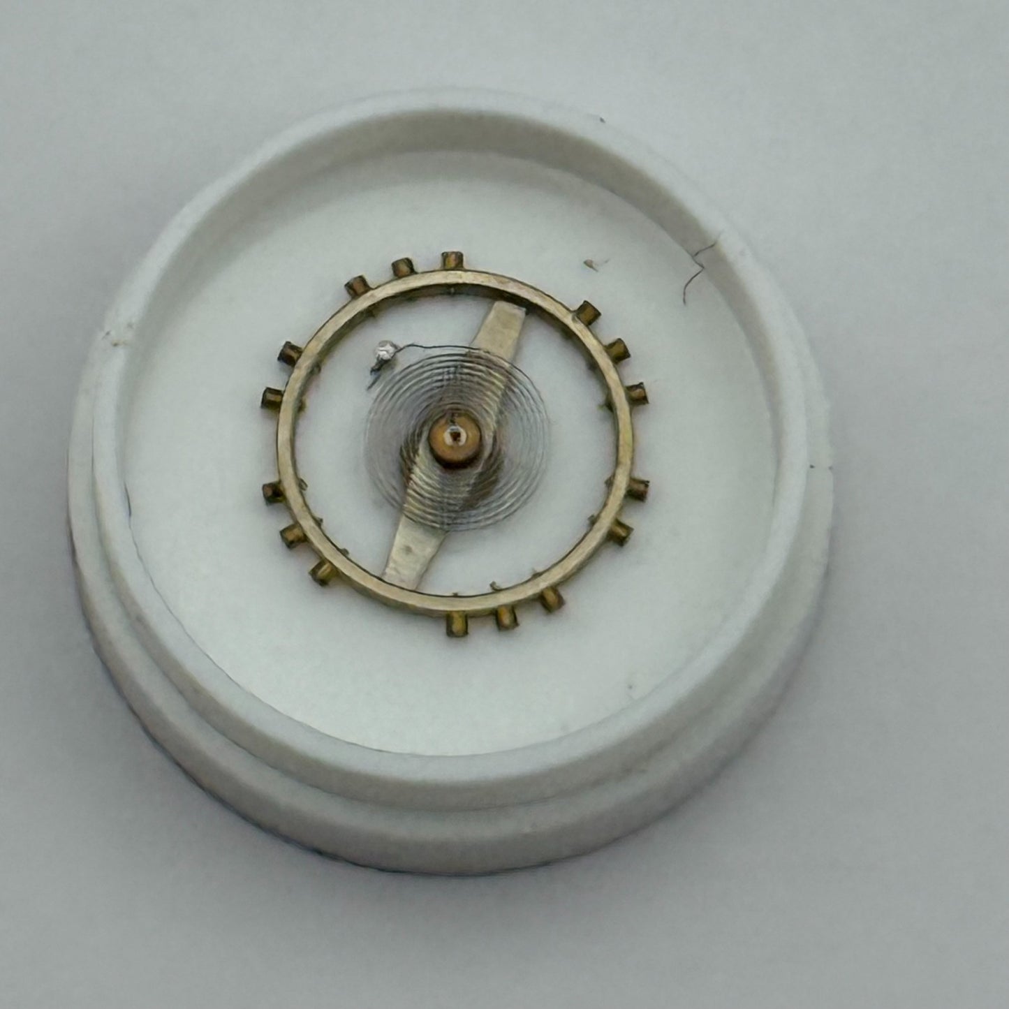ETA 1080 Balance Wheel Complete And Spring Inca 157 M Watch Movement Parts NOS