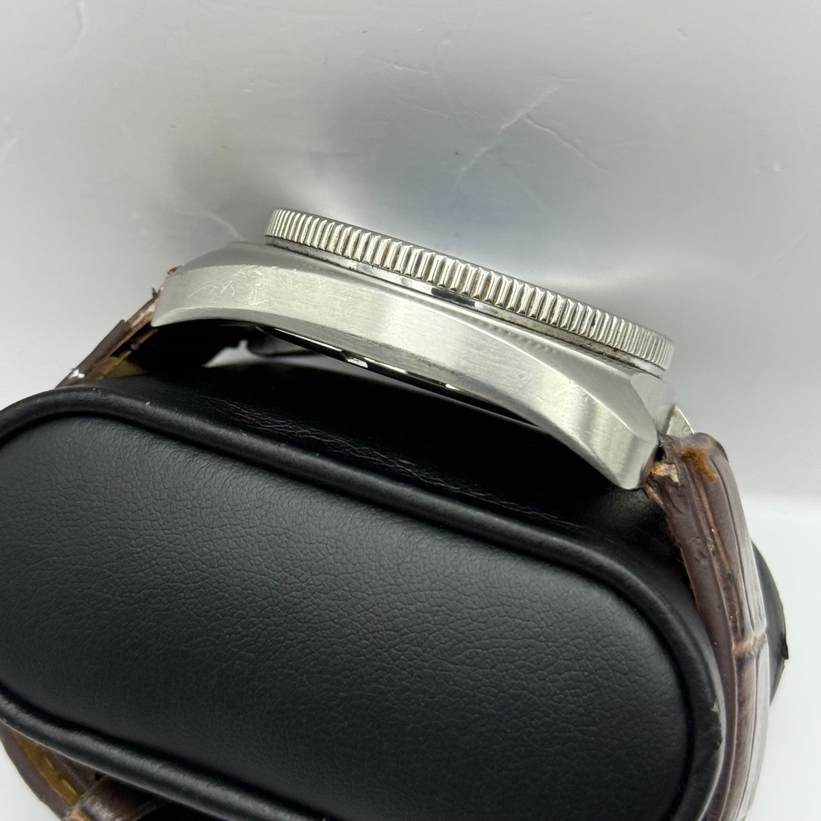 Fossil Blue 100 Meters Men’s Watch Quartz AM-3680 Date Dial Steel Working 38mm