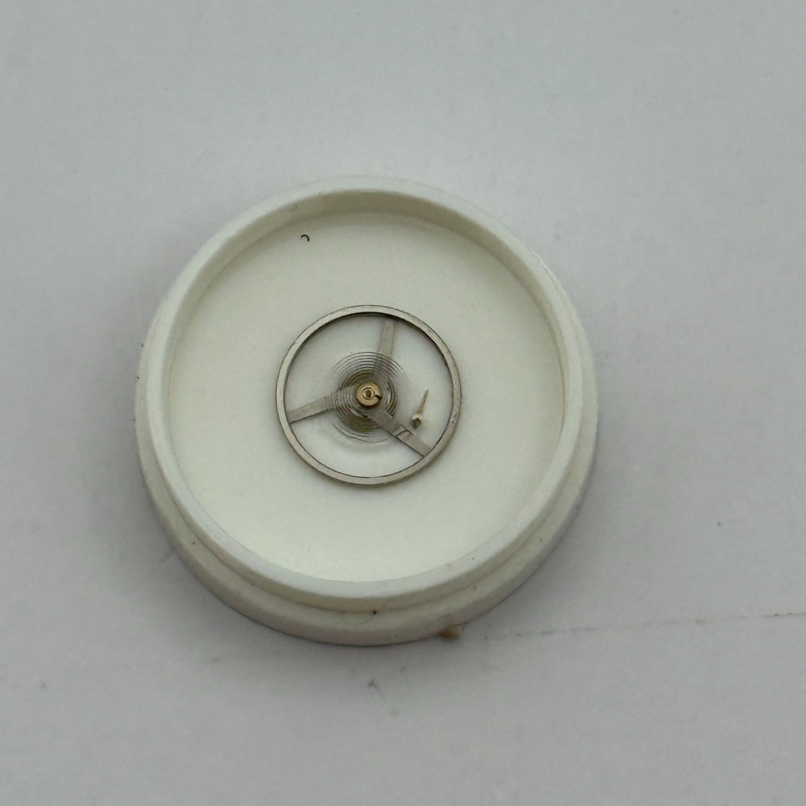 ETA 2410 Balance Wheel Complete And Spring 6 3/4''' 1059 M Watch Movement Parts 