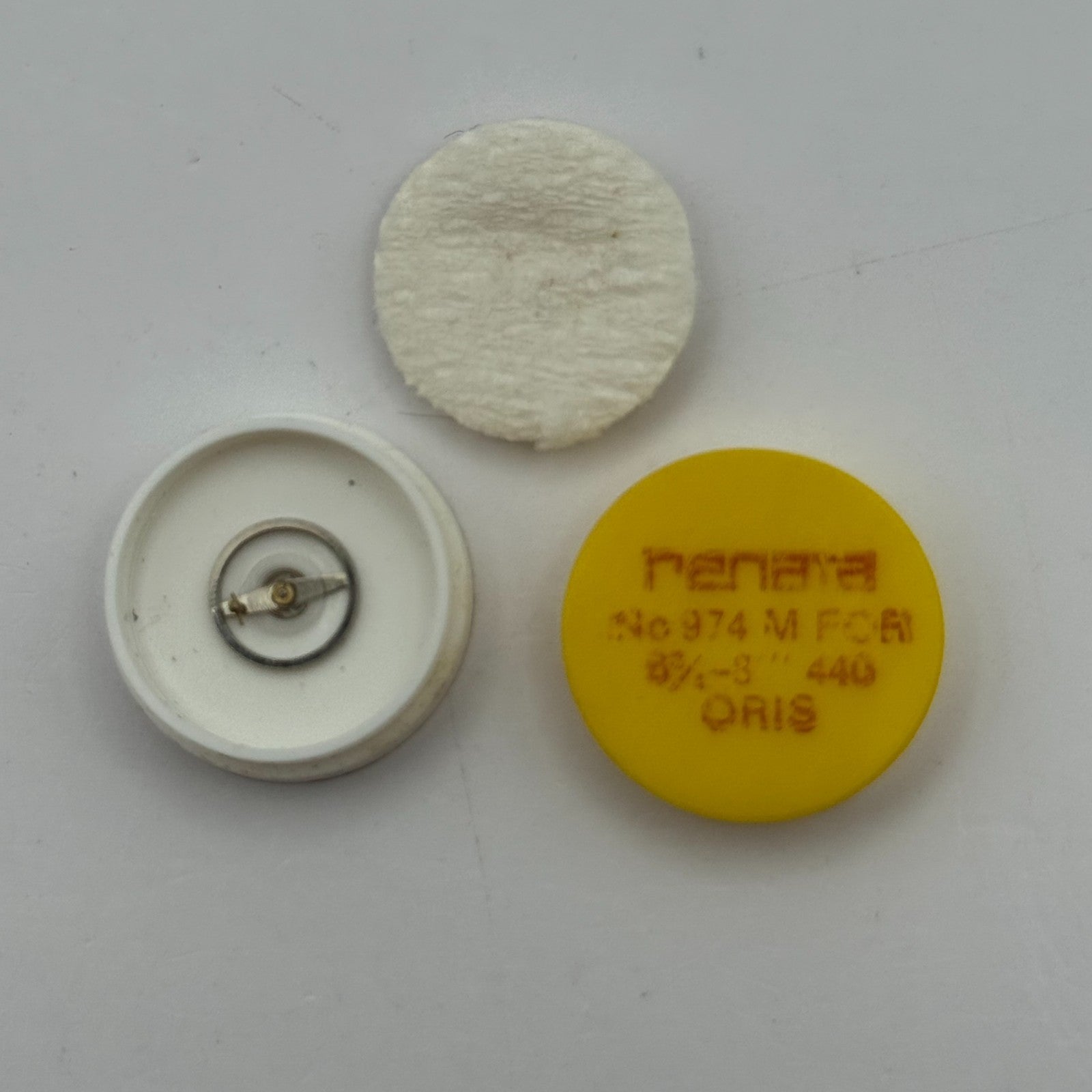 Oris 440 Balance Wheel Complete And Spring 6¾-8’’’ 974 M Watch Movement Parts 