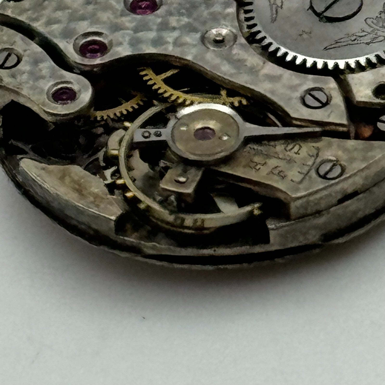 22mm Rotary 3/240 Balance Intact Manual Wind Watch Movement Swiss Vintage PARTS