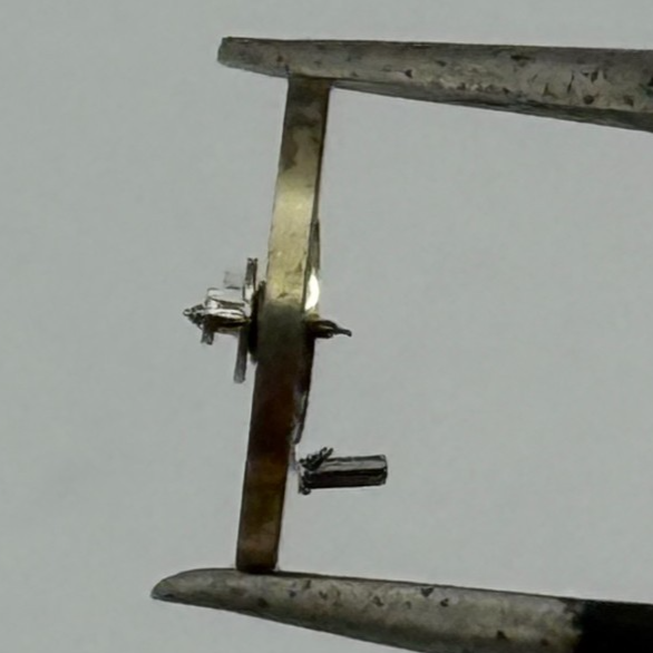 ST 69 Balance Wheel Complete And Spring 6¾-8''' 1155 M Watch Movement Parts NOS