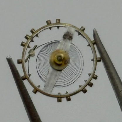 AS 624 557 Balance Wheel Complete And Spring Renata Watch Movement Parts NOS