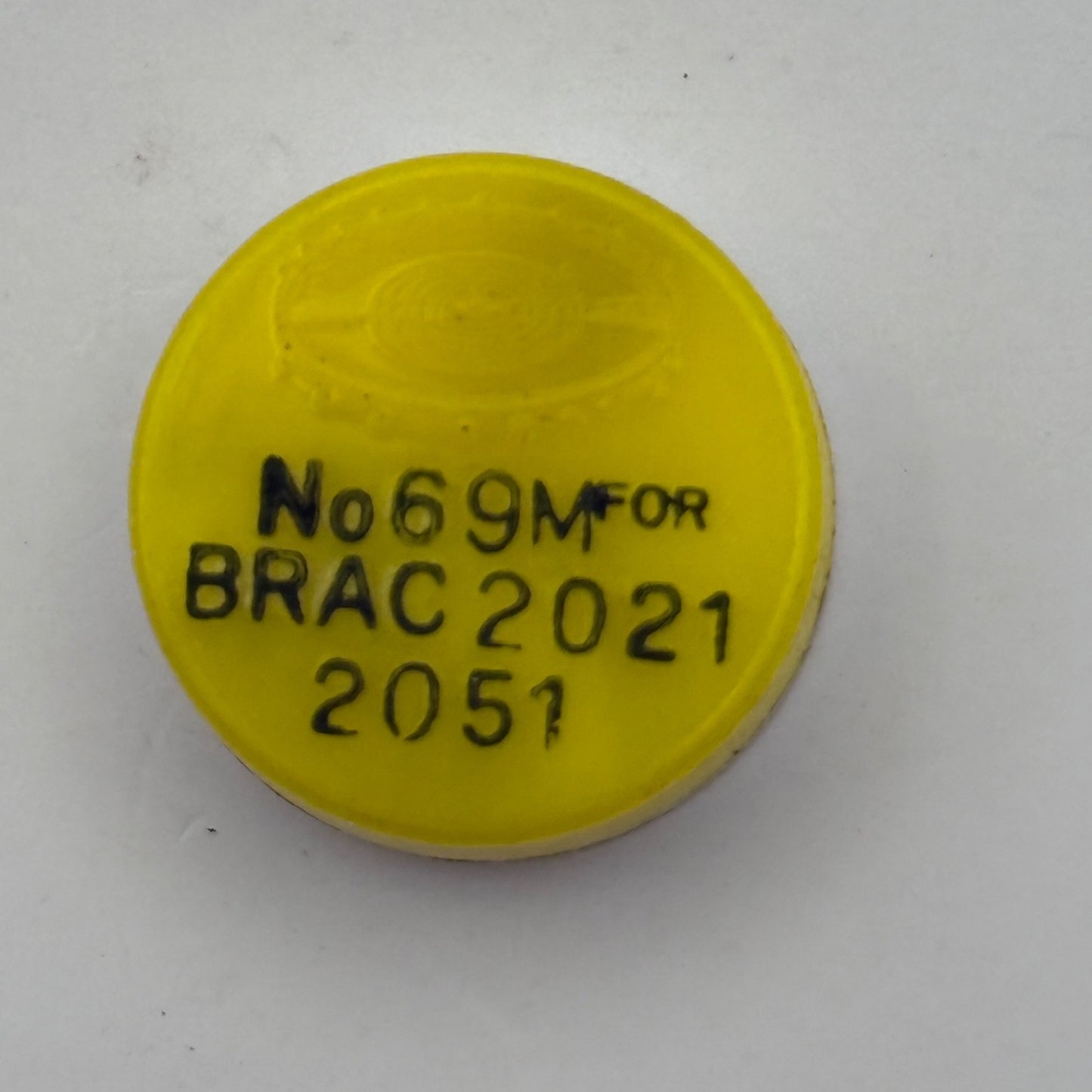 BRAC 2021, 2051 Balance Wheel Complete And Spring 69 M Watch Movement Parts NOS