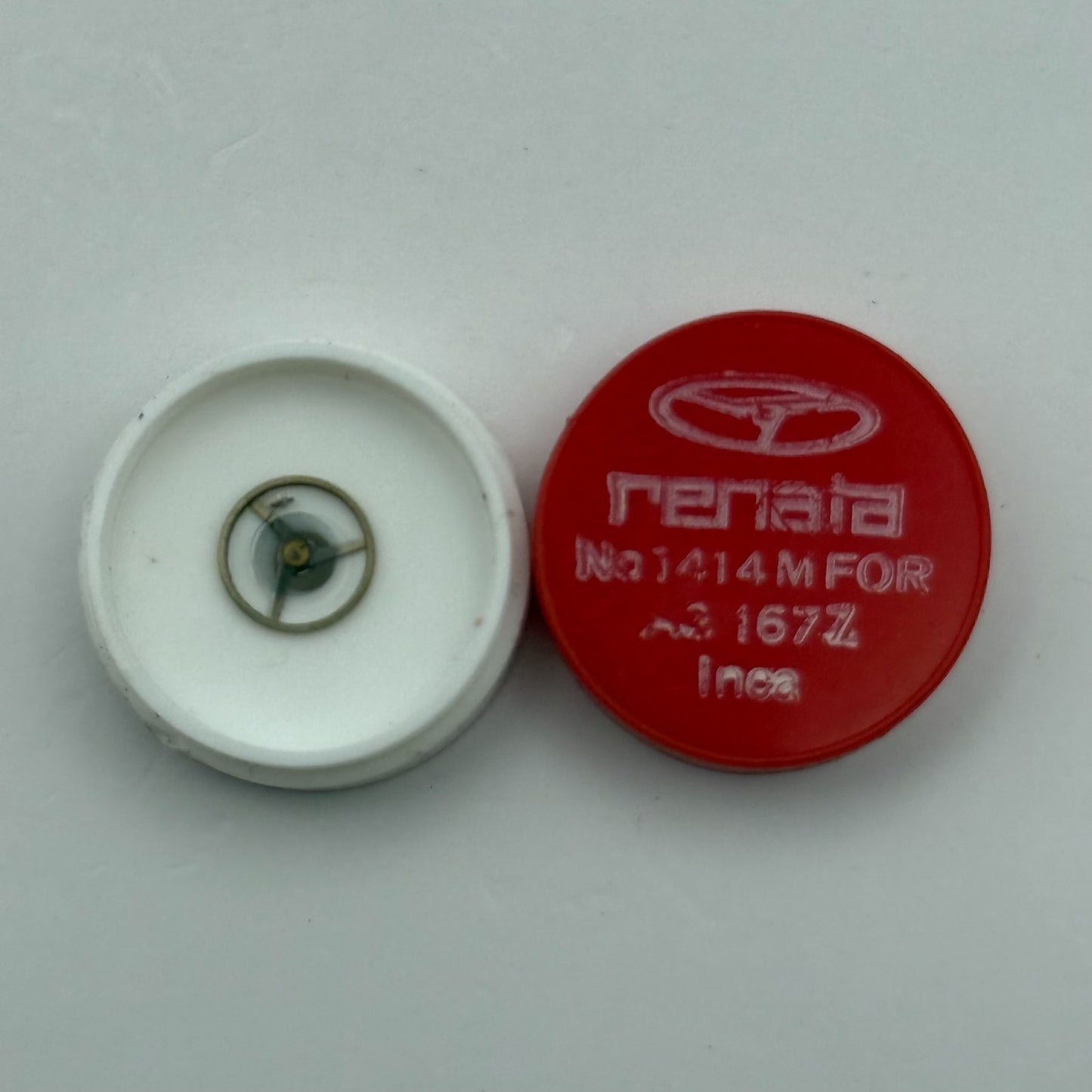 AS 1677 Balance Wheel Complete And Spring Inca 1414 M Watch Movement Parts NOS