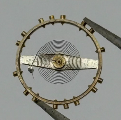 ETA 2450 2452 2472 Balance Wheel Complete And Spring 1676 M Watch Movement Parts