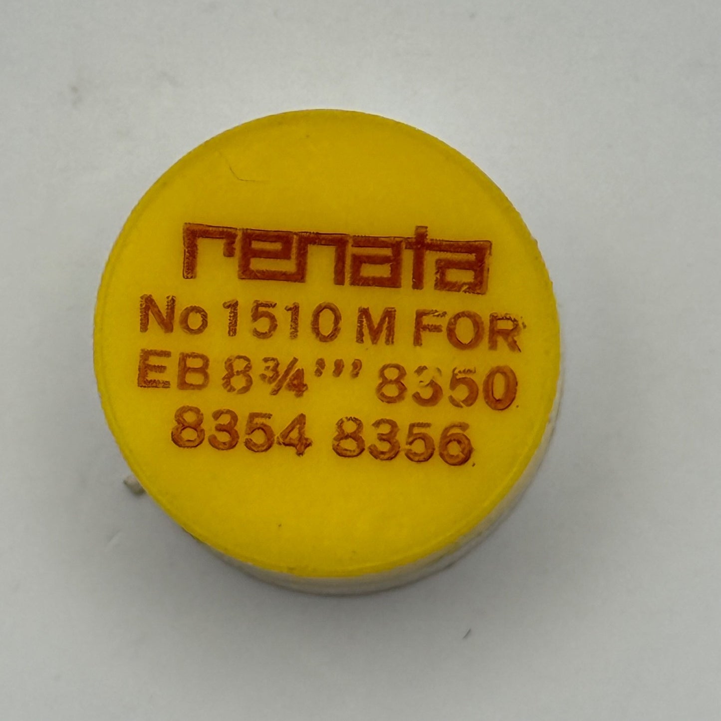 EB 8350, 8354, 8356 Balance Wheel Complete And Spring Watch Movement Parts NOS