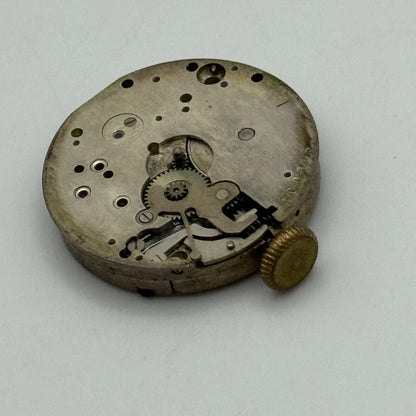 23.6mm Possibly Movado 15 Jewels 4 Adjustments Manual Wind Swiss Watch Movement