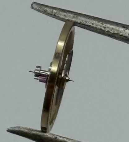 RL 8013 Balance Wheel Complete And Spring  8¾’’’ 1458 M Watch Movement Parts NOS