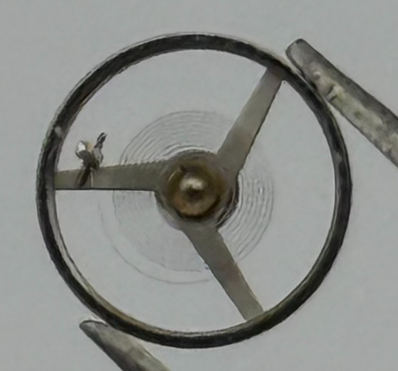 AS 1677 Balance Wheel Complete And Spring 1224 M Watch Movement Parts NOS