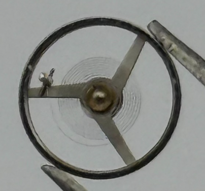 AS 1677 Balance Wheel Complete And Spring 1224 M Watch Movement Parts NOS