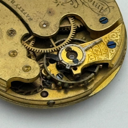 0s Men’s Waltham Grade Seaside Model 1901 American Watch Movement PARTS SPARES