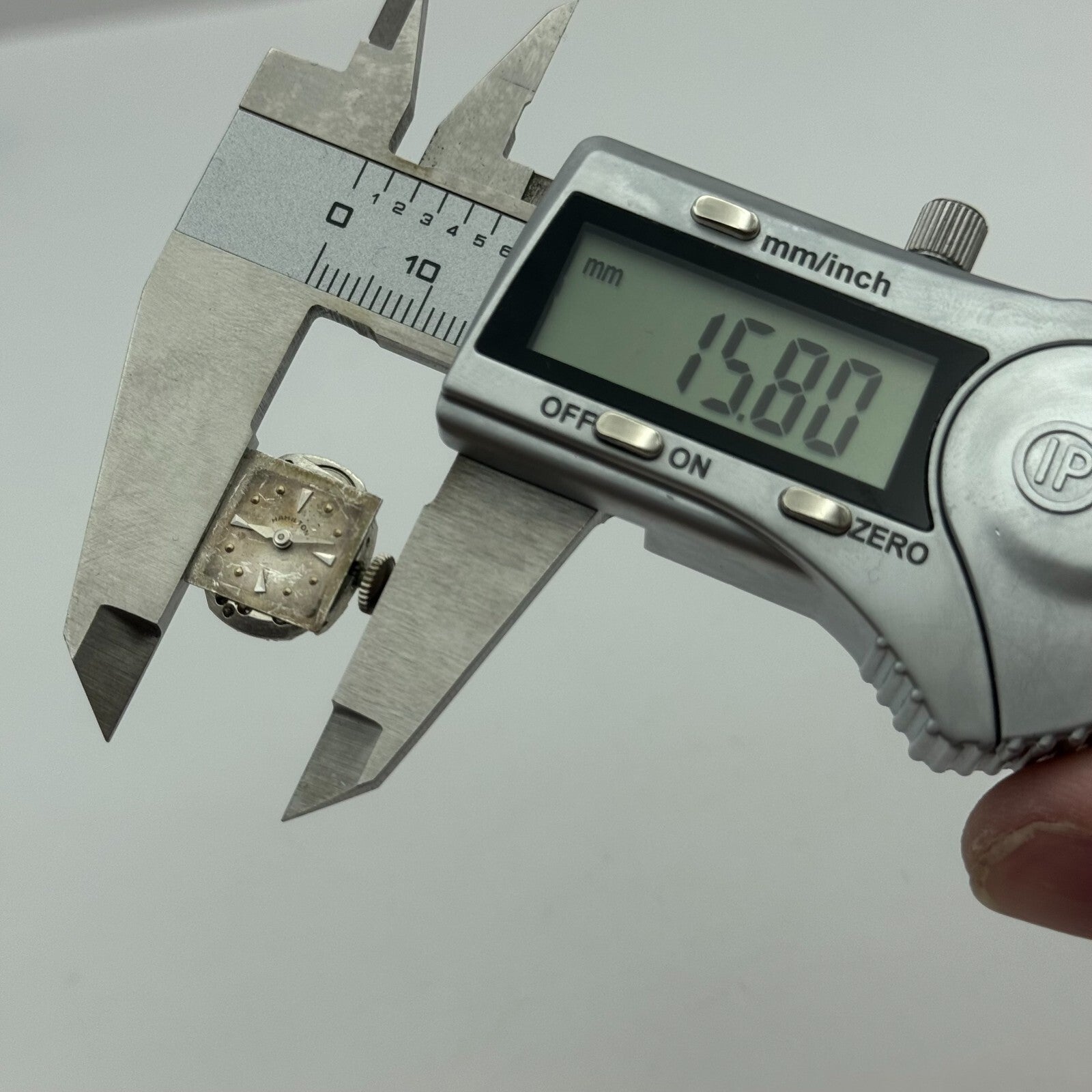 12.7mm Ladies Hamilton Cal 757 Manual Wind 22 Jewels Swiss Watch Movement PARTS