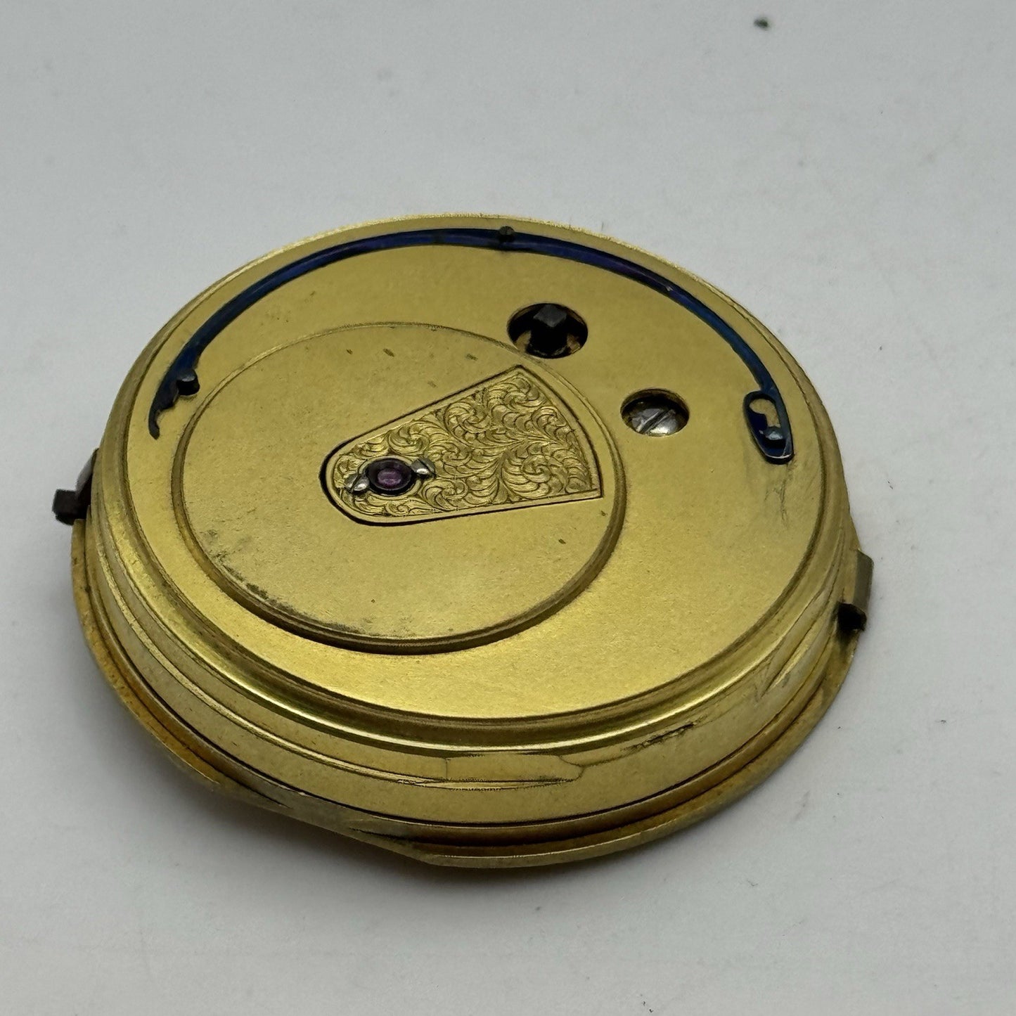 39mm Running Antique High Quality English Fusee Pocket Watch Movement -  RESTORE
