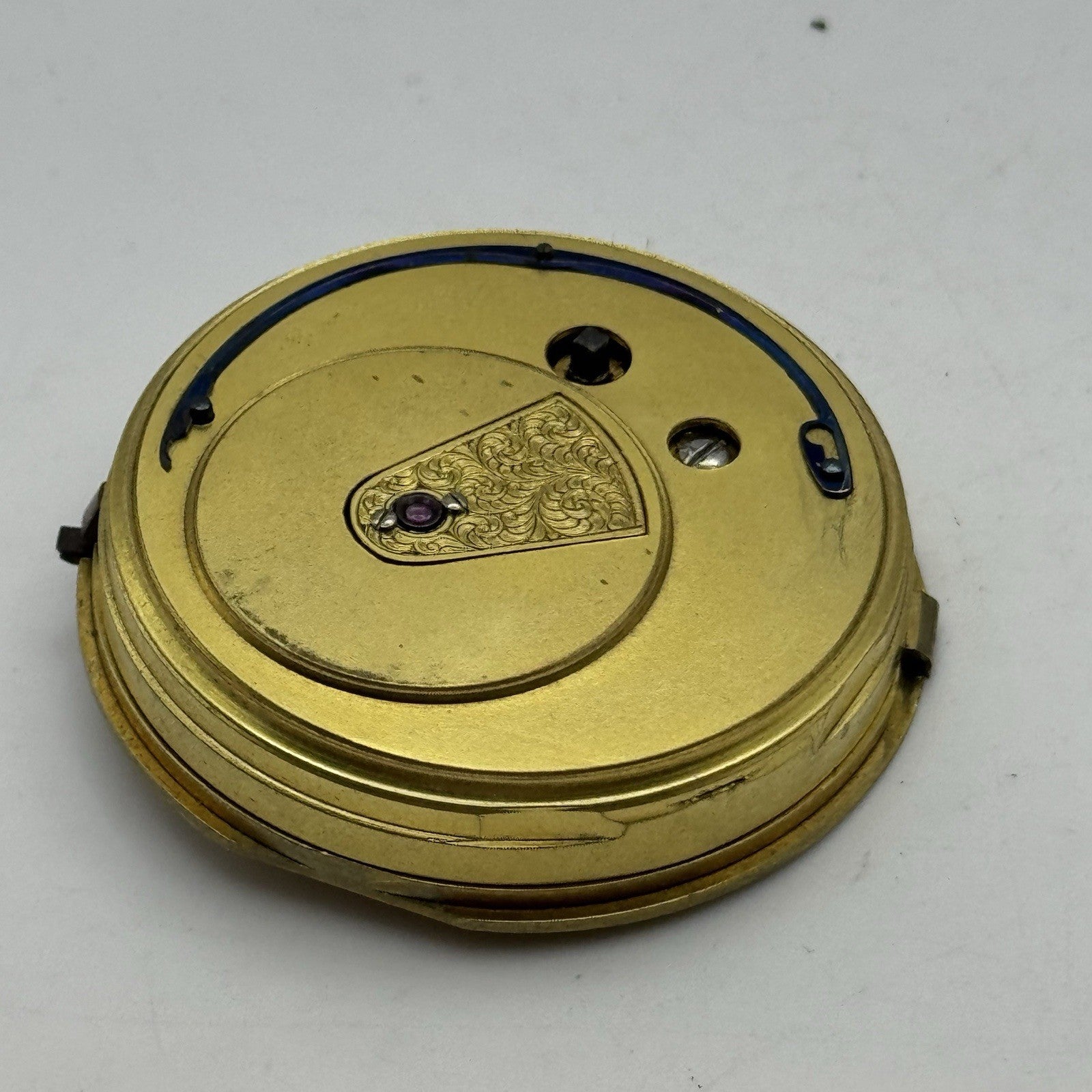39mm Running Antique High Quality English Fusee Pocket Watch Movement -  RESTORE