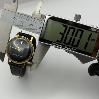 28mm Jenny Bates Swiss Gold Plated Vintage Manual Wind Watch PARTS / REPAIR