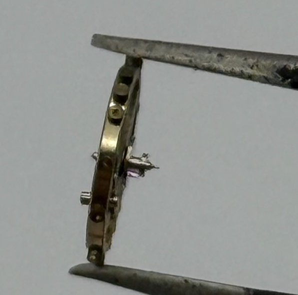 FHF 60 Balance Wheel Complete And Spring  6 3/4-8'''  200 M Watch Movement Parts