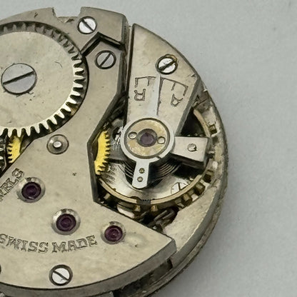 19.7mm Avia Dennison Denisteel Manual Wind Swiss Watch Movement Vintage PARTS