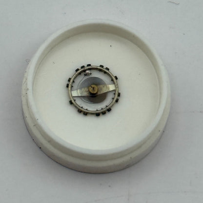 FHF 159 Balance Wheel Complete And Spring 3-10’’’ 190 M Watch Movement Parts NOS