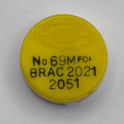BRAC 2021 2051 Balance Wheel Complete And Spring 69 M Watch Movement Parts NOS
