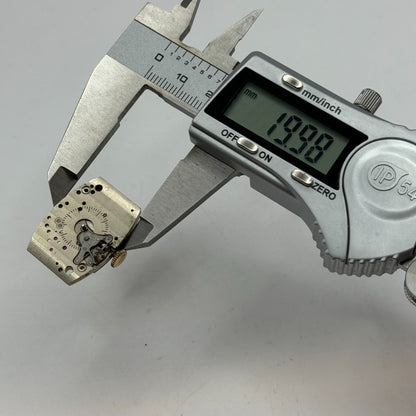 20mm Men's Marc Favre Cal 485 Manual Wind Swiss Tank Watch Movement PARTS SPARES