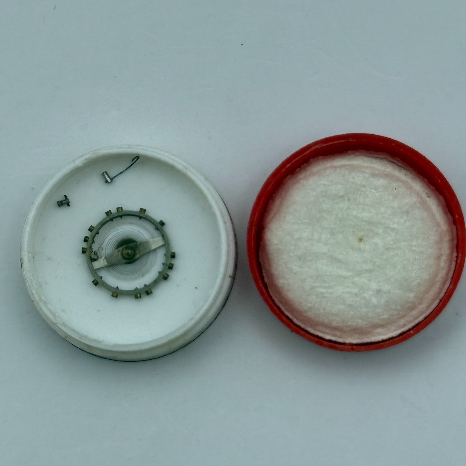 Derby 40 Balance Wheel Complete And Spring 8 3/4''' 102 M Watch Movement Parts 