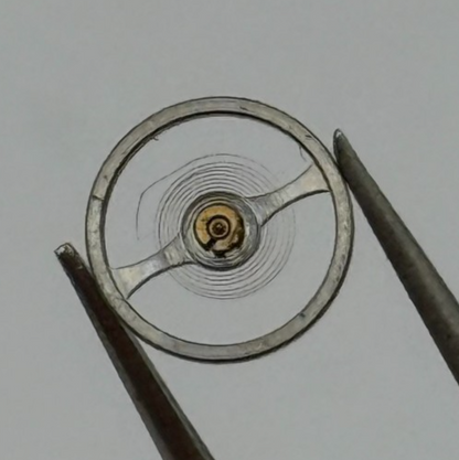 Oris 410 Balance Wheel Complete And Spring 5 1/4’’’ 330 M Watch Movement Parts