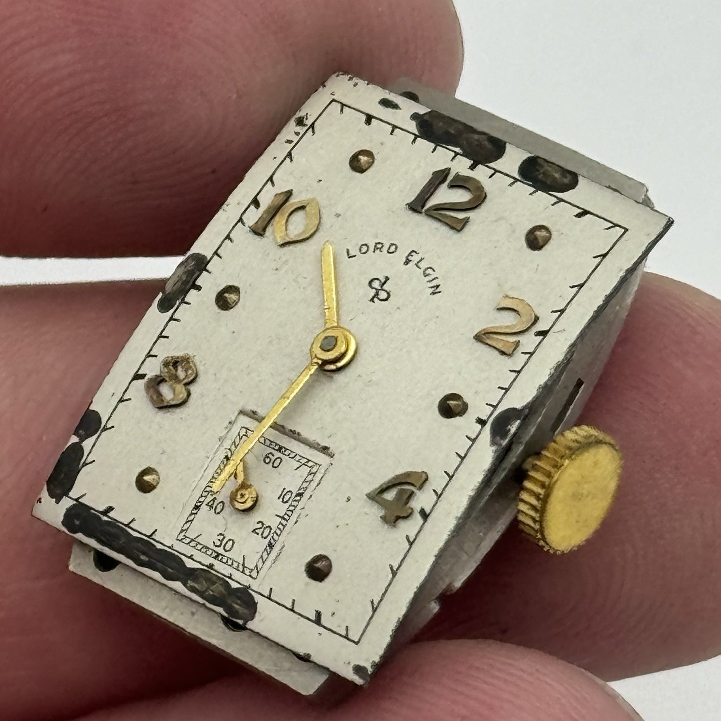 15/0s Running Lord Elgin Grade 559 Model 3 American Watch Movement PARTS SPARES