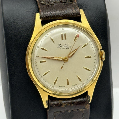 32mm Vintage Bentima Sweep Seconds AS 1187/94 Manual Wind Watch PARTS REPAIR