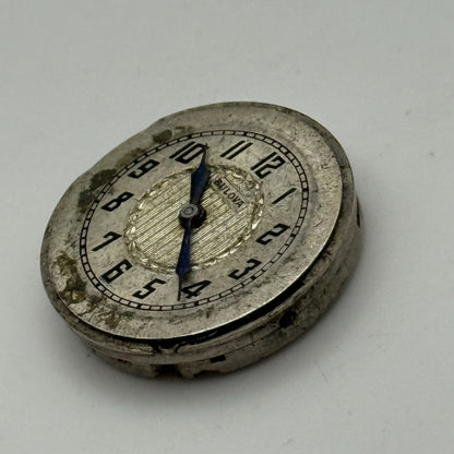 23.7mm Vintage Bulova 10A Manual Wind Swiss Watch Movement PARTS REPAIR SPARES