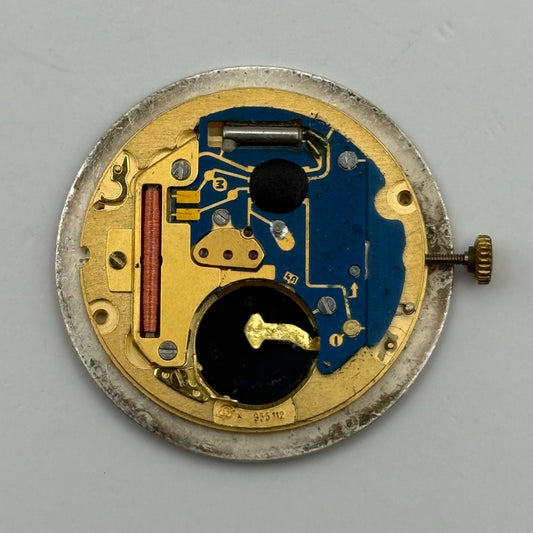 ETA 955.112 Quartz Watch Movement Mappin & Webb Date Vintage Parts Repair 26.2mm