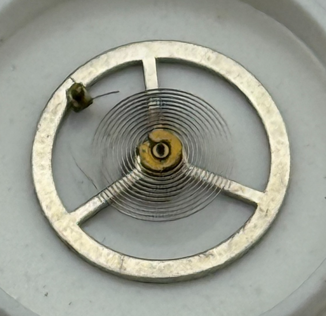 BFG 866 Balance Wheel Complete And Spring 85 Renata Watch Movement Parts NOS 