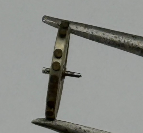 AS 976 1012 Balance Wheel Complete And Spring  29 M Watch Movement Parts NOS