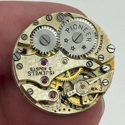 23.7mm Pioneer AS 340 31.1 A Schild Manual Wind Swiss Watch Movement PARTS SPARE