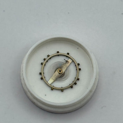 Peseux 320 330 Balance Wheel Complete And Spring 454 M Watch Movement Parts NOS