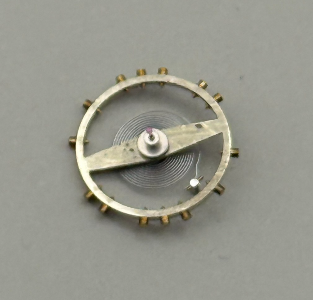 ETA 1080 Balance Wheel Complete And Spring Inca 157 M Watch Movement Parts NOS