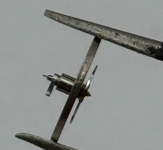 BFG 34 Balance Wheel Complete And Spring 58 Watch Movement Parts NOS