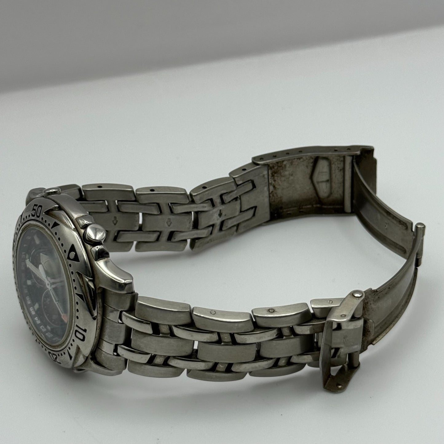 Accurist Men's Chronograph Alarm Quartz Watch WR 100 40mm PARTS REPAIR